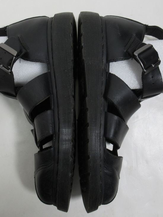 Dr. Martens Unisex Geraldo Leather Gladiator Sandals Black Brando 9 US M / 10USL main image 6